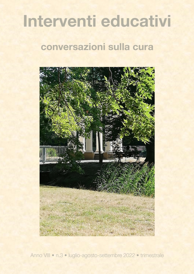 Interventi Educativi #3-2022 – Lettera ai lettori