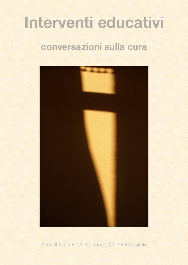 Interventi Educativi #1-2017 – Lettera ai lettori