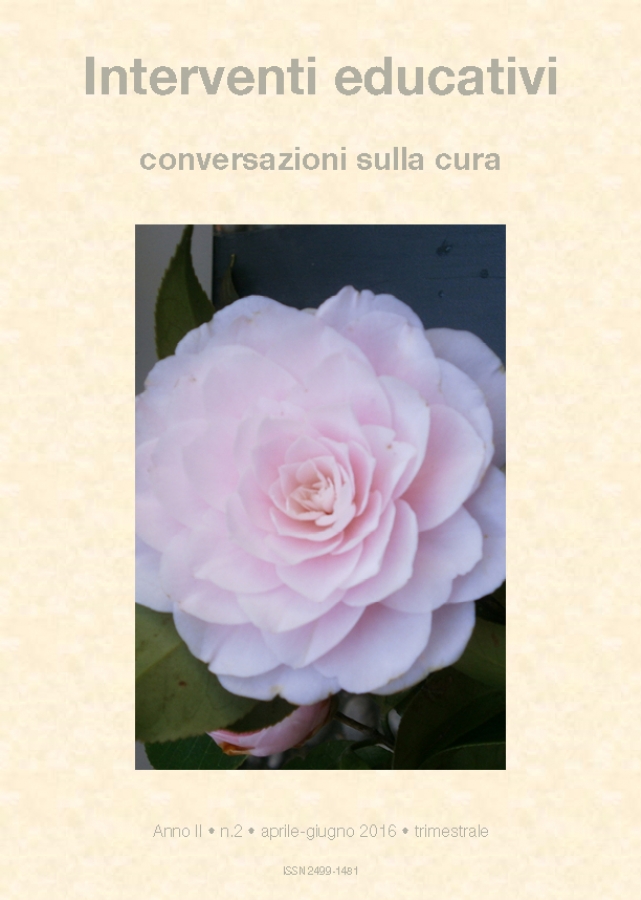 Interventi Educativi #2-2016 – Lettera ai lettori