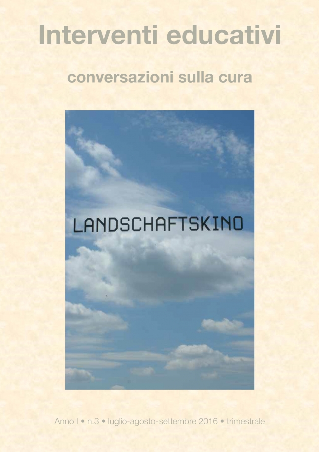 Interventi Educativi #3-2016 – Lettera ai lettori