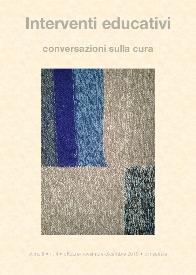 Interventi Educativi #4-2016 – Lettera ai lettori