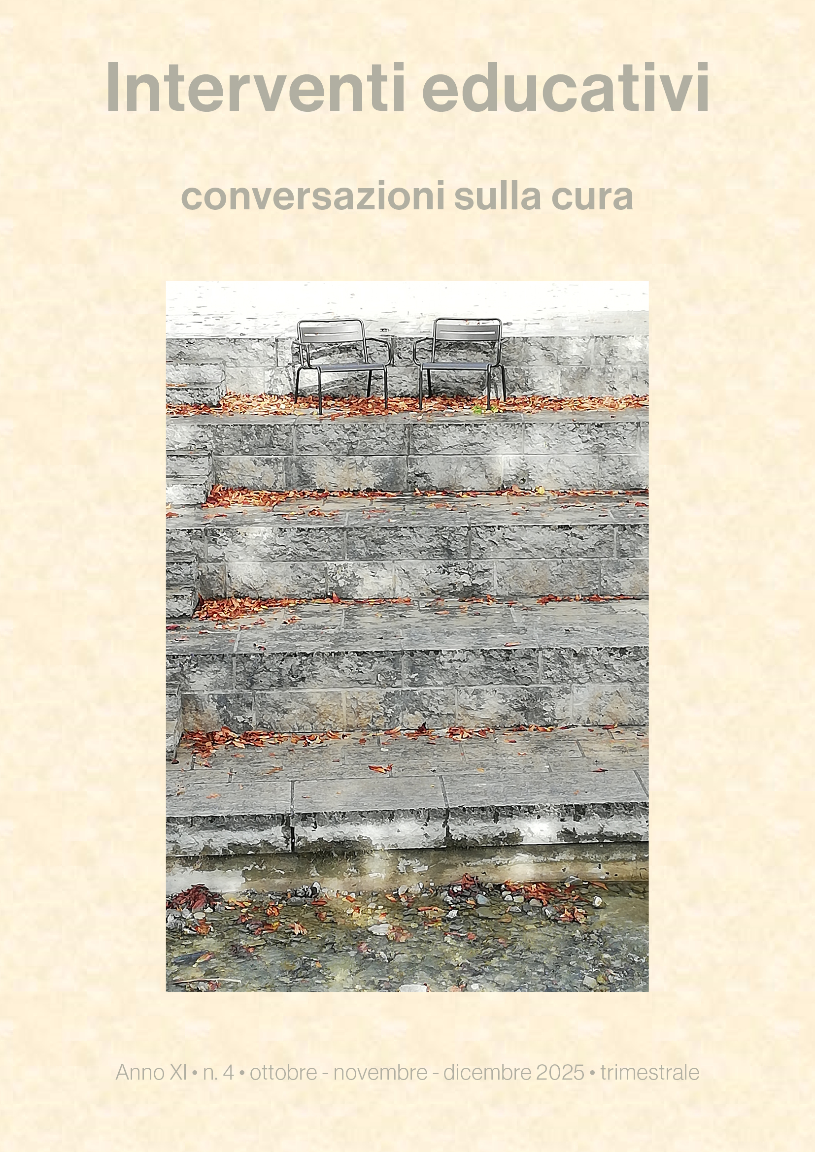 Interventi Educativi #4-2025 – Lettera ai lettori